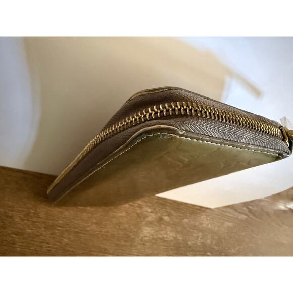 Louis Vuitton Zippy Wallet Women's Green Monogram Vernis Leather Long Clutch Zip - Picture 7 of 16
